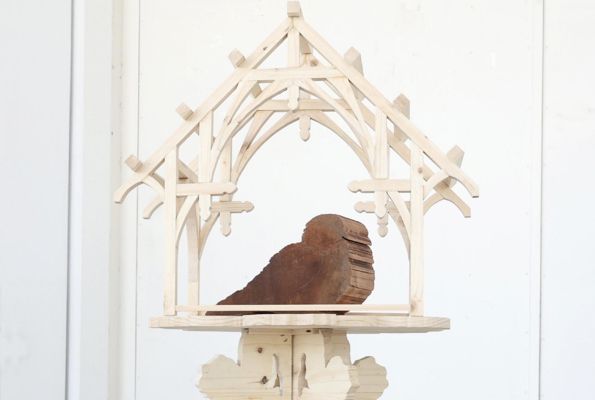 Obra de Carmen Andreu en la primera exposición