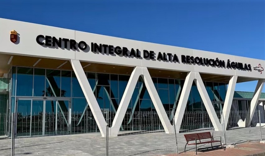 Cuenta atrás para el fin de las obras del Centro de Alta Resolución de Águilas