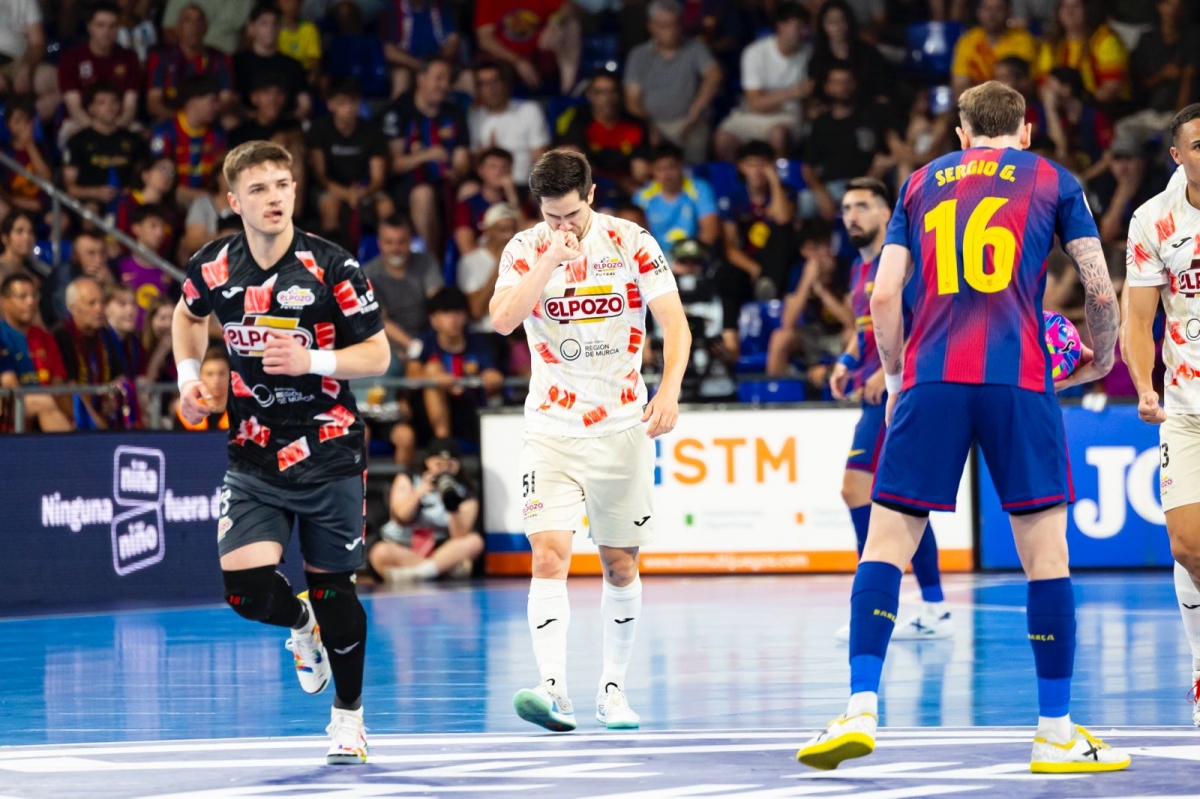 ElPozo lo tiene crudo en la final: pierde otra vez en el Palau y el martes en Murcia peleará por evitar el KO