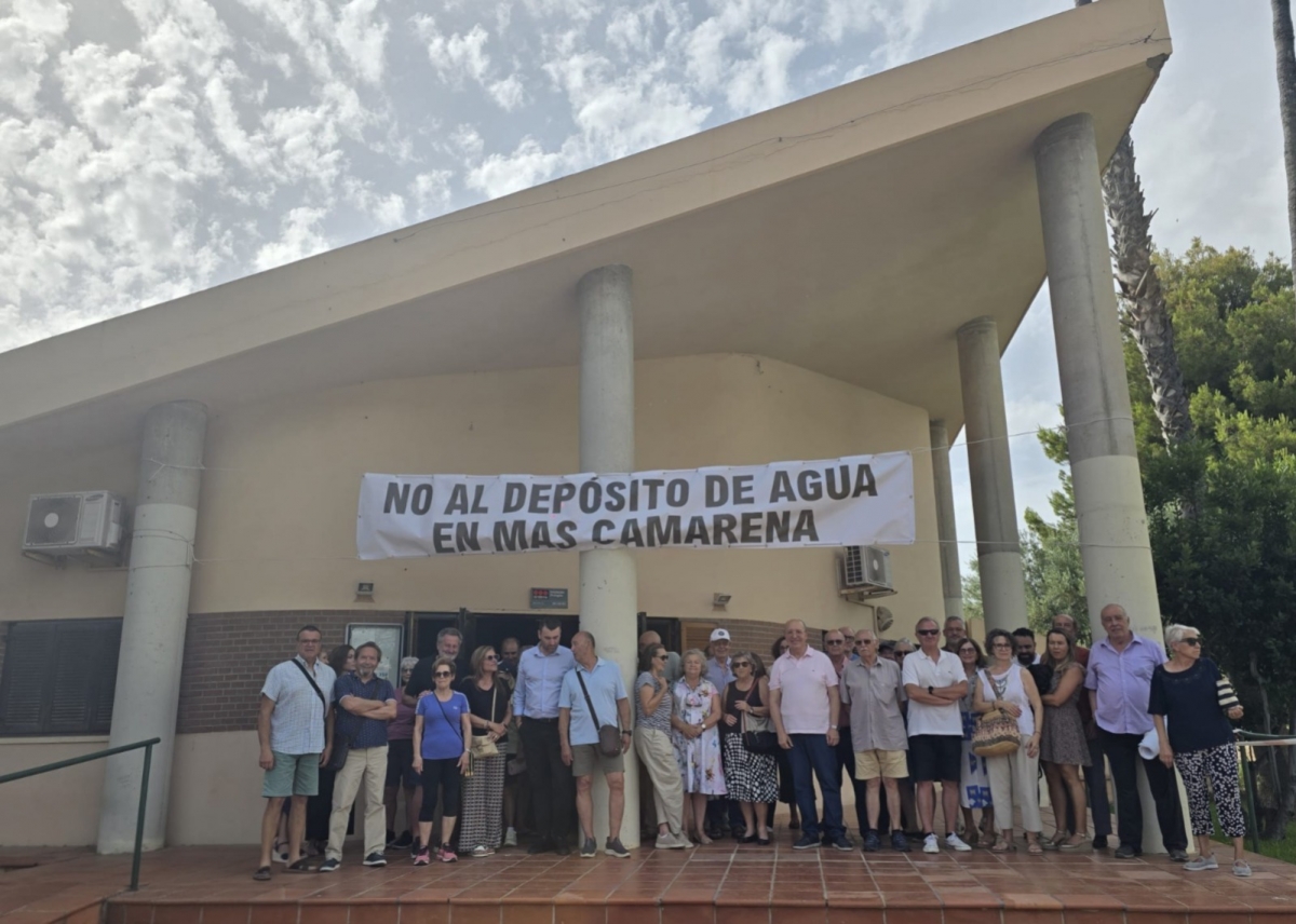 Vecinos de Mas Camarena mantienen su rechazo al depósito de agua al considerar que nunca se estudió otra ubicación
