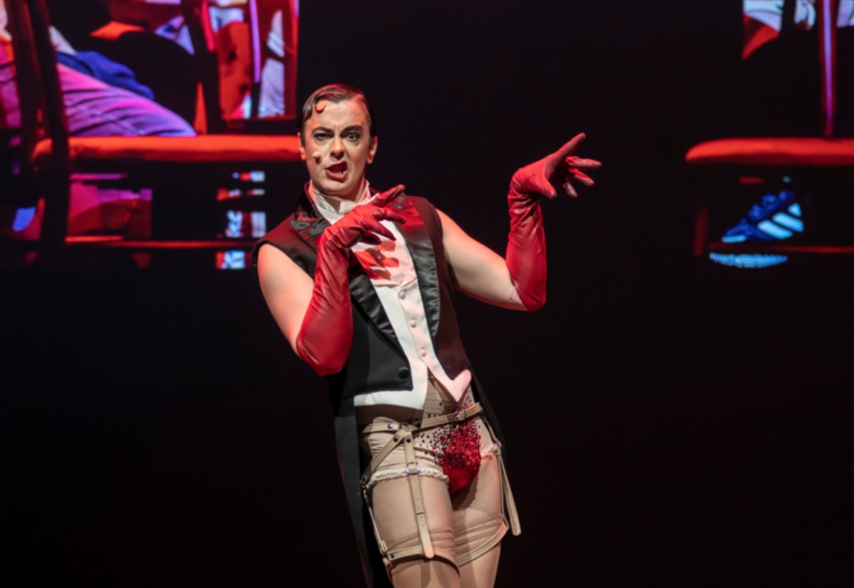 Víctor Palmero, maestro de ceremonias en 'Cabaret': “Es el Disneyland de los musicales”