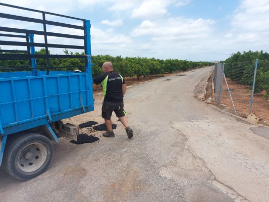 Betxí destina más recursos a la reparación de los caminos del término municipal 