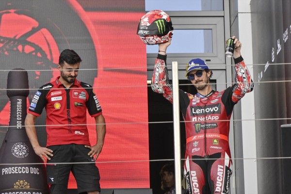 Bagnaia logra una victoria inapelable y Marc Márquez, tercero, recorta puntos a Bezzecchi