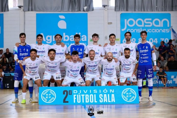 El Zambú Pinatar se levanta y fuerza el tercer partido por subir a Primera con un 4-1 al Wanapix Zaragoza