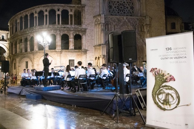  El 136ª Certamen Internacional de Bandas empieza su competición