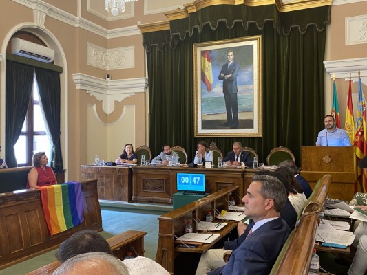 PSPV y Compromís de Castelló presentan declaraciones al pleno para reafirmar la defensa de los derechos LGTBI+