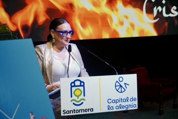 El pregón de Eva Reverte da el pistoletazo de salida a las fiestas de Moros y Cristianos de Santomera