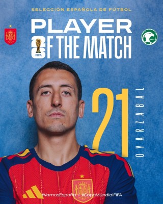Oyarzabal, elegido mejor jugador del partido