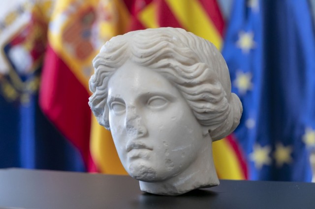 La Venus hallada en Alicante es de época altoimperial; de mármol de gran calidad y procedería de Grecia o Italia