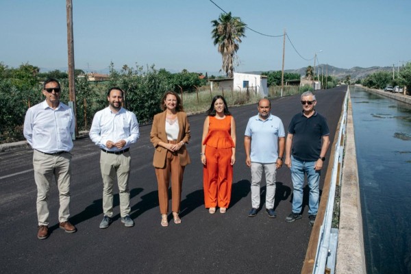 Castelló completa la renovación de la calzada del Camí de l'Obra con una inversión de más de 850.000 euros
