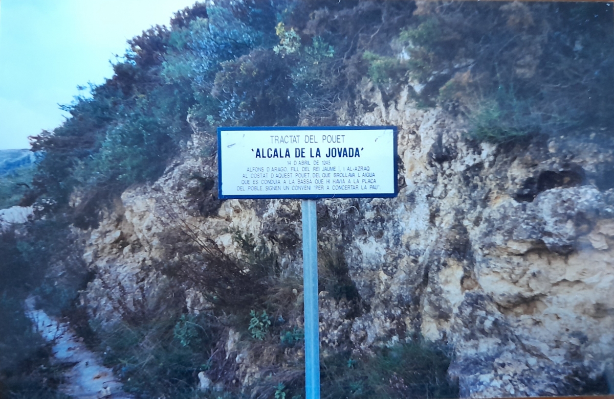 Escenario del Tratado firmado en el valle de Alcalá.