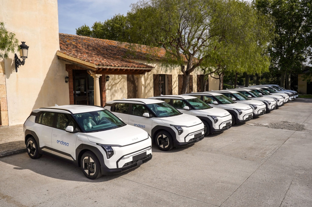 Kia vuelve a ser elegida por Endesa para avanzar en la electrificación de su flota corporativa