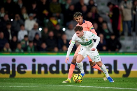 Germán Valera (Elche CF): “Nos gusta mucho la idea de Anselmi y nos estamos adaptando aún”