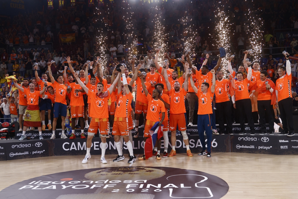 ¡Valencia Basket, campeón! Los 'taronja' tocan el cielo y conquistan su segunda Liga Endesa