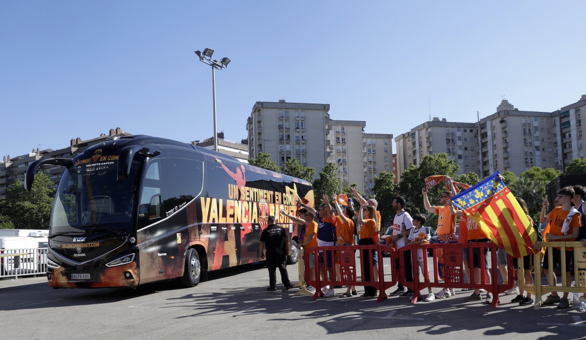El Valencia celebrará el título de la ACB con sus aficionados este jueves en el Roig Arena