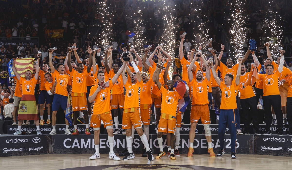 ¡Valencia Basket, campeón! Los 'taronja' tocan el cielo y conquistan su segunda Liga Endesa