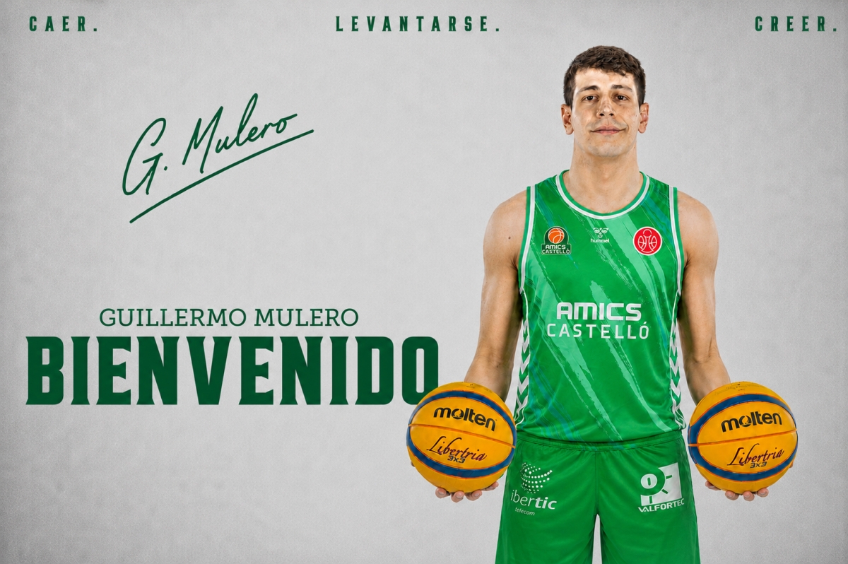 El Amics Castelló inaugura su mercado de fichajes con la incorporación de Guillermo Mulero