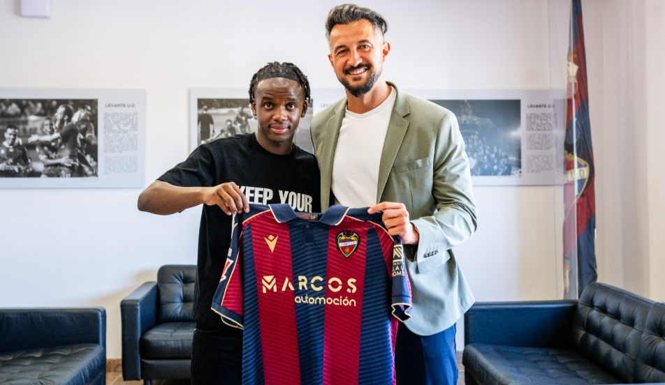 El Atlético Levante UD y Aaron Murenzi han llegado a un acuerdo para la incorporación del jugador