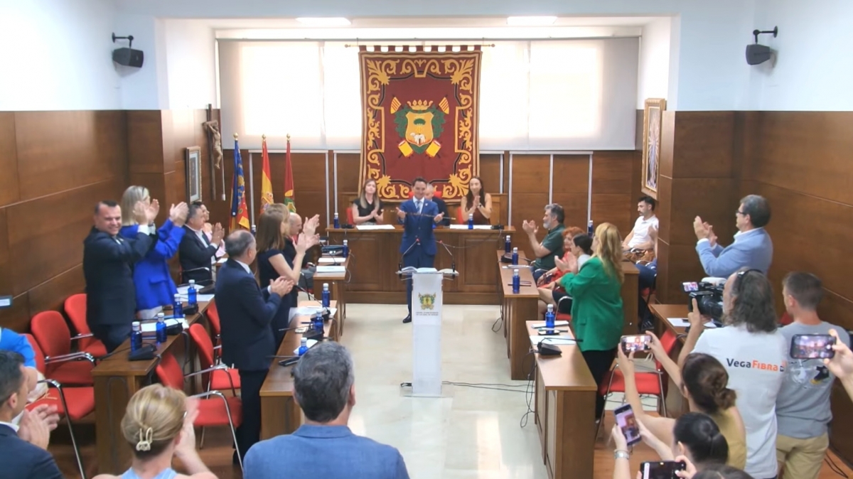 Juan Antonio Franco, alcalde de Callosa de Segura tras la moción de censura de PP, Vox y el edil no adscrito