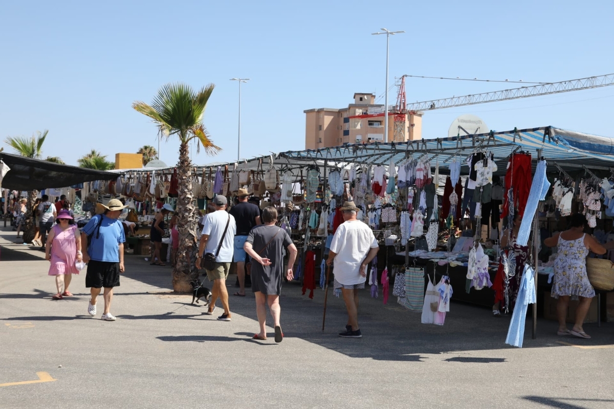 Cartagena amplía su oferta de mercados ambulantes durante el verano con cinco nuevos mercadillos