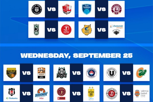 Definido el calendario con días y horas de la BKT EuroCup 24-25 que disputará Valencia Basket