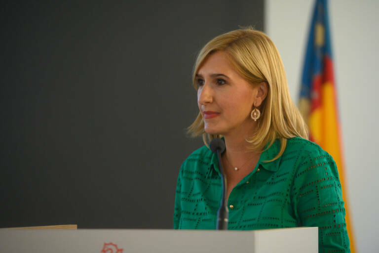 La consellera de Justicia e Interior, Salomé Pradas. Foto: KIKE TABERNER - 