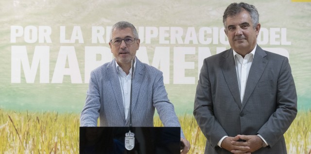 El Ministerio ejecuta 82 de los 675 millones de euros presupuestados para la regeneración del Mar Menor 