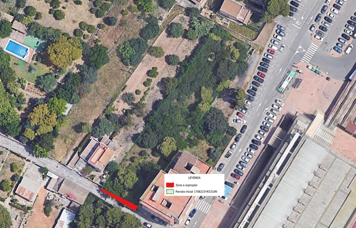 El proyecto afecta a una parcela de 1.917 metros cuadrados en la calle Cronista Muntaner.