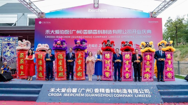La alcantarillera Iberchem estrena su nuevo centro en China con 30.000 m2 para desarrollar fragancias