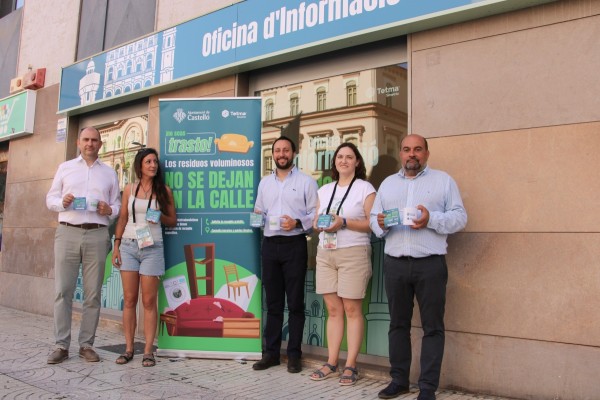 'No seas trasto': Castelló y Tetma crean una campaña para mejorar la gestión de los residuos voluminosos