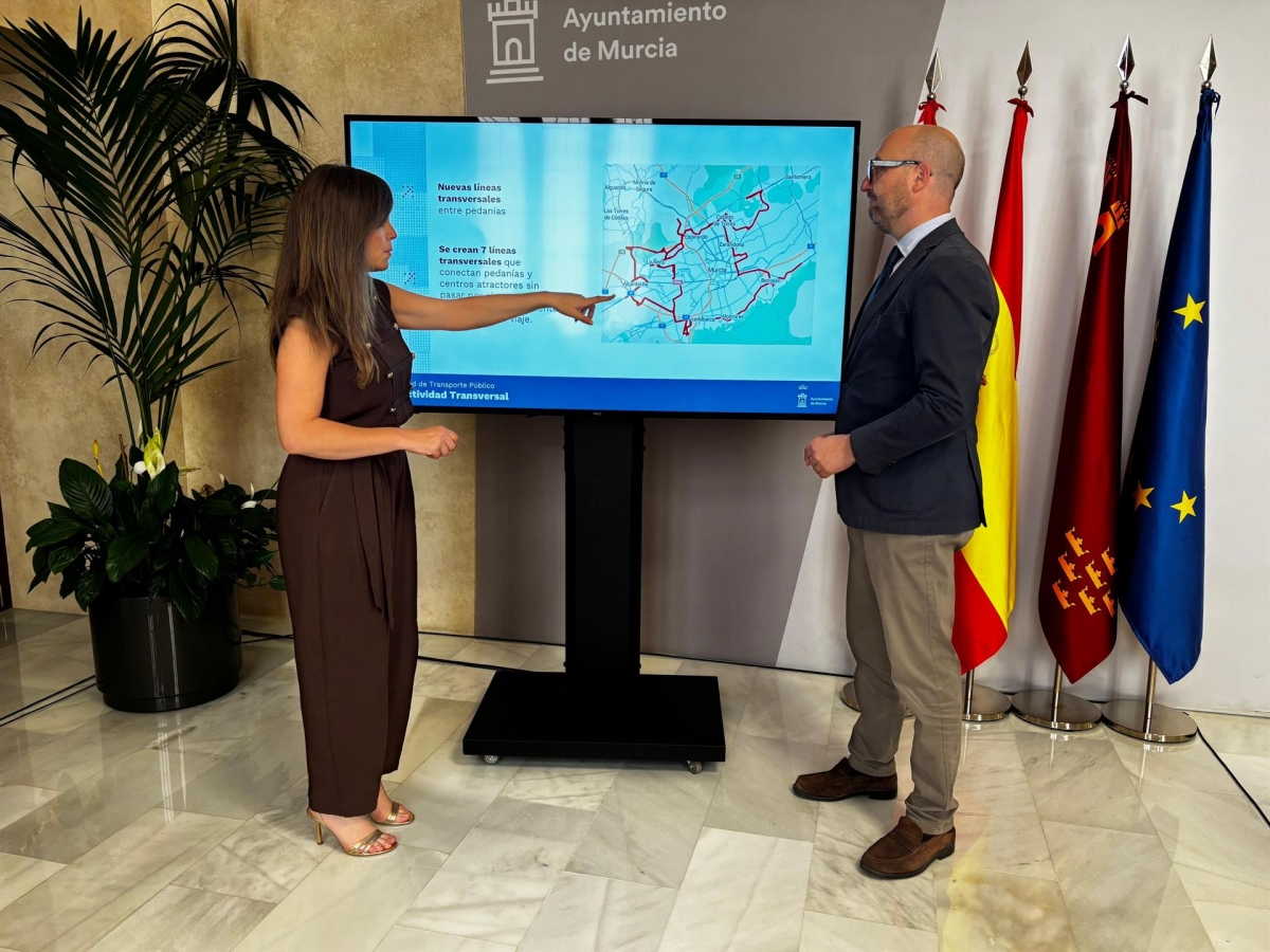 El Ayuntamiento de Murcia licita por 731 millones el nuevo transporte público con autobús nocturno y transbordos gratis