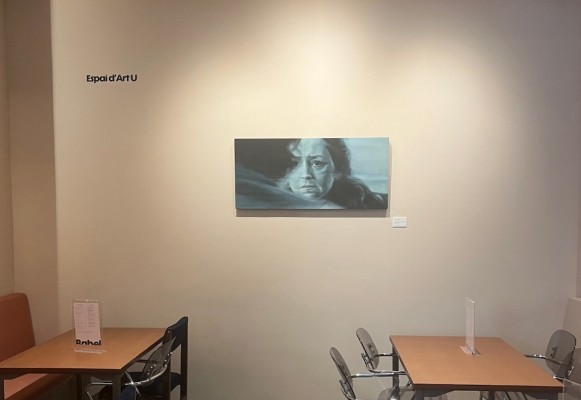 Cines Babel transforma una pared en una galería con 'Espai d'Art U'