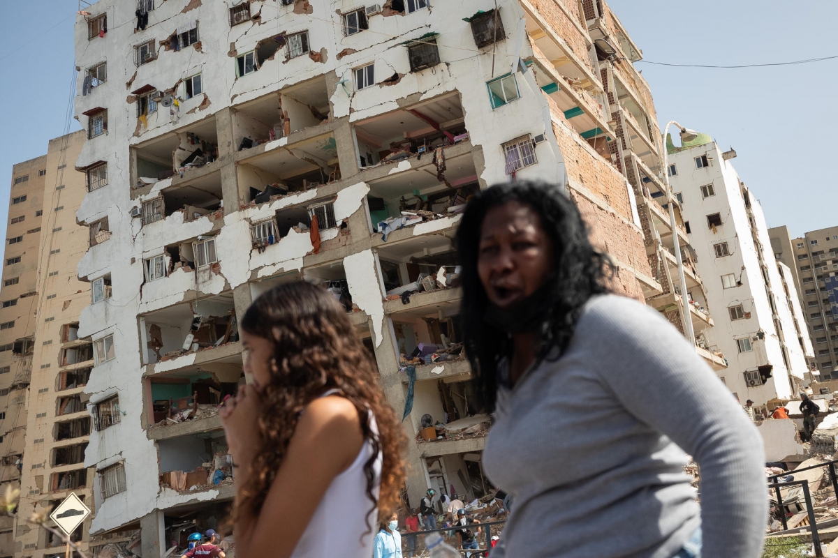 Doble terremoto en Venezuela: un millar de muertos, cinco de ellos españoles, y 3.360 heridos