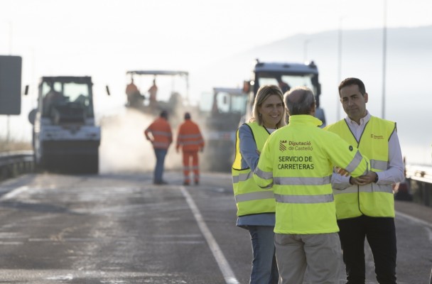 La Diputación destina 4,1 millones a la mejora de carreteras en Benassal, Les Useres, La Mata y Forcall