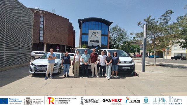 Llíria incorpora 3 vehículos eléctricos a su servicio municipal de Turismo