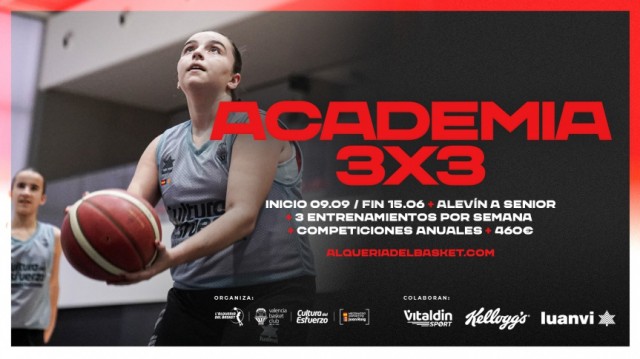 Nueva temporada de la Academia 3x3 de Valencia Basket