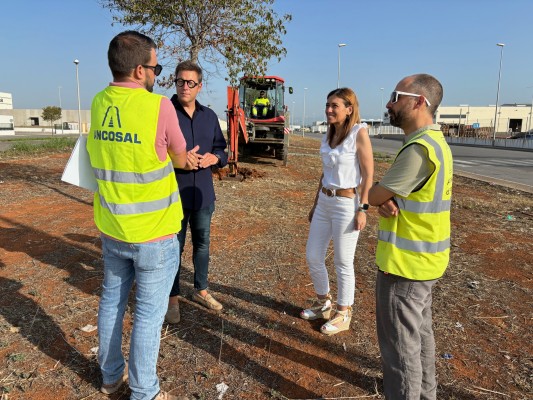 Almassora impulsa cuatro obras para mejorar la seguridad y el acceso al polígono Supoi-8 