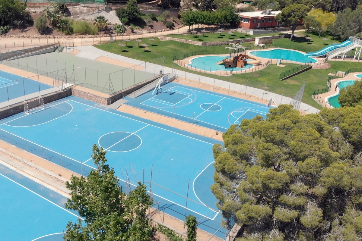 Accesibilidad, limpieza y control del agua: así prepara Cartagena la reapertura de Tentegorra
