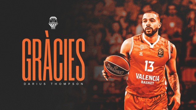 El Valencia Basket y Darius Thompson llegan a un acuerdo de desvinculación