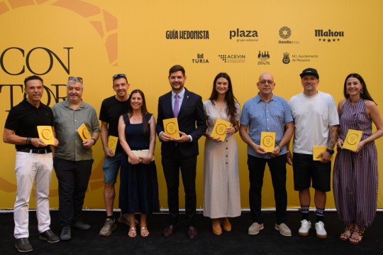 Photocall de la presentación de 'Contornà 2026' de Guía Hedonista