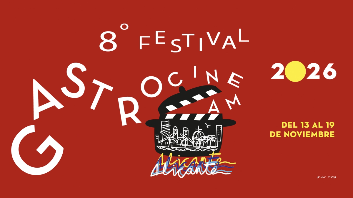 Cartel de la 8ª edición de Gastro Cinema