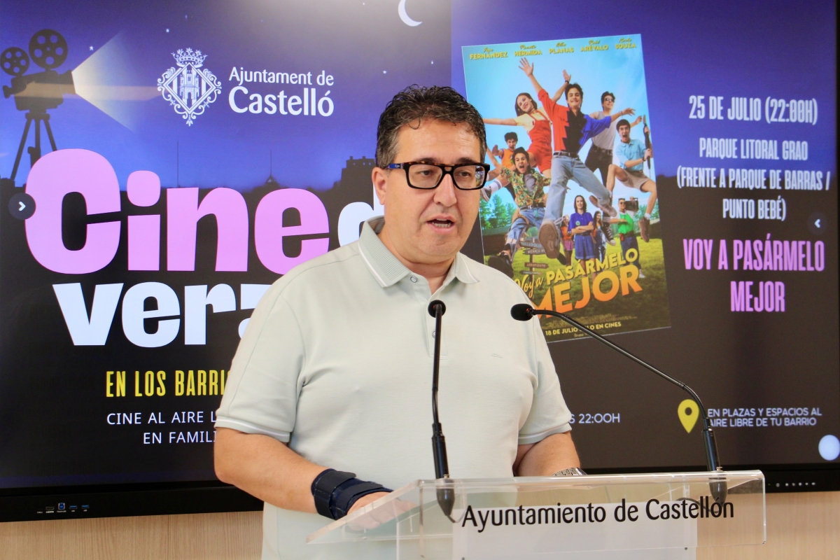 El concejal de Barrios de Castelló, Paco Cabañero.