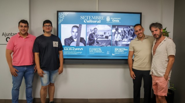 Onda apuesta por el talento local para su amplia programación cultural de septiembre 