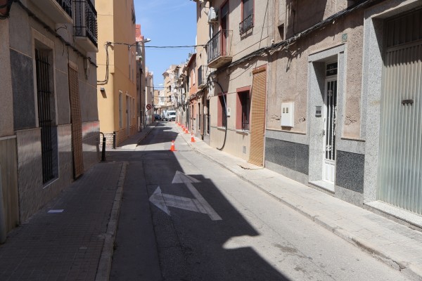 Novelda inicia las obras para peatonalizar Daoiz y Velarde con una inversión de 340.000 euros