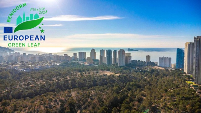 Benidorm, de nuevo, seleccionada para los premios European Green Leaf 