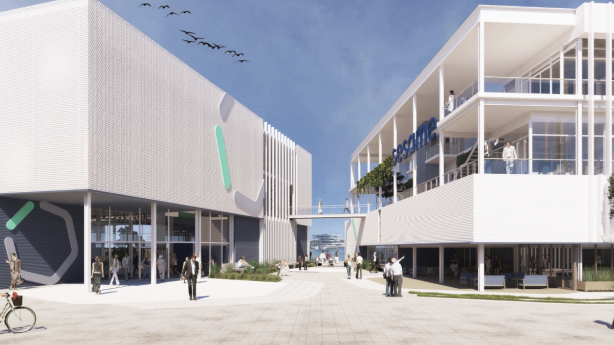 El campus de Sesame en la Marina abrirá a finales de año con aforo para eventos de hasta 1.000 personas
