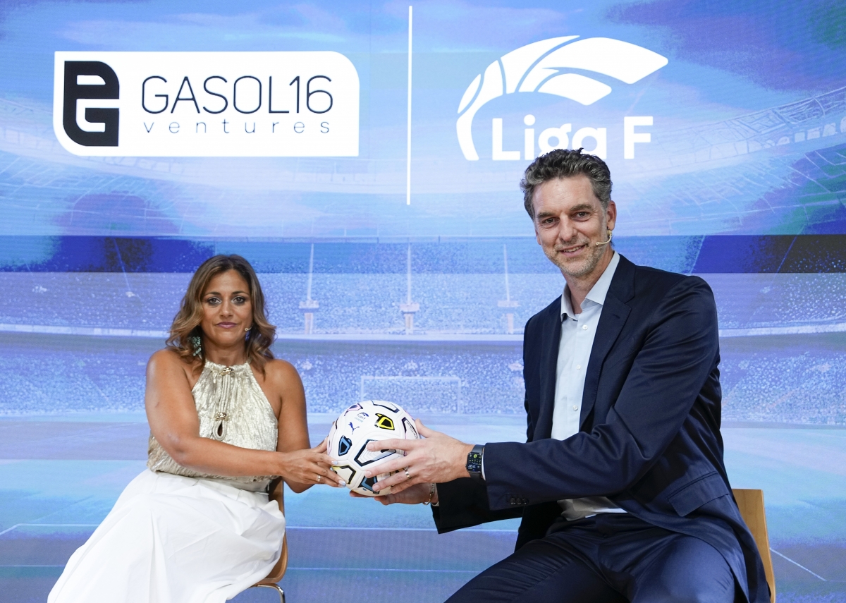 Pau Gasol apuesta por Liga F e invierte 55 millones de euros en el fútbol femenino
