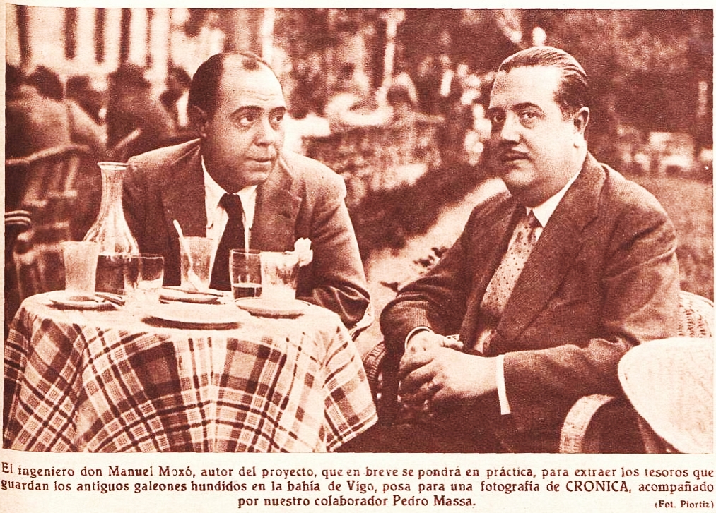Entrevista del reportero ciezano Pedro Massa a su paisano Manuel Moxó, 1936. BNE - Entrevista del reportero ciezano Pedro Massa a su paisano Manuel Moxó, 1936. BNE