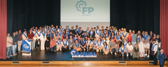 La Escuela de FP FEMPA celebra la graduación de más de cien estudiantes de la promoción 2026