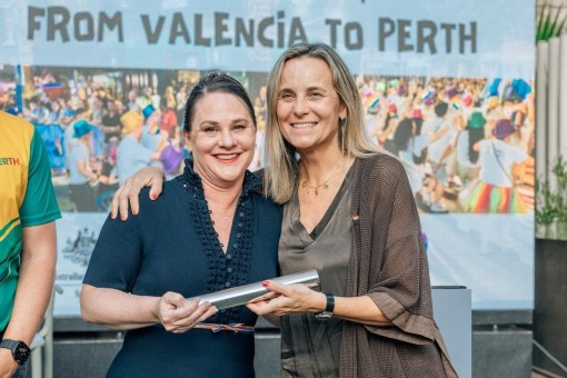 València pasa el testigo de los Gay Games a la ciudad australiana de Perth, sede en 2030